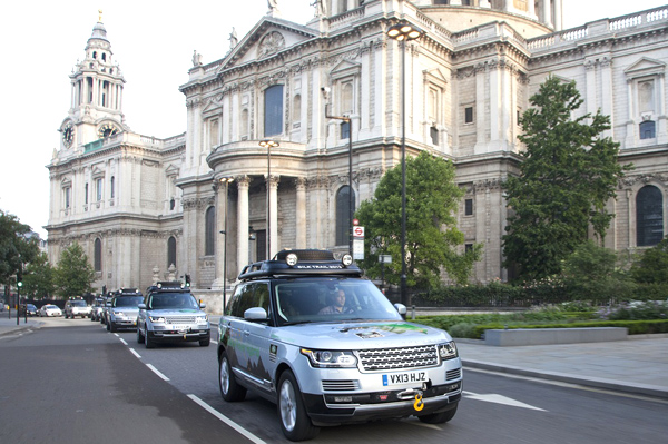 Range Rover Silk Trail expedition